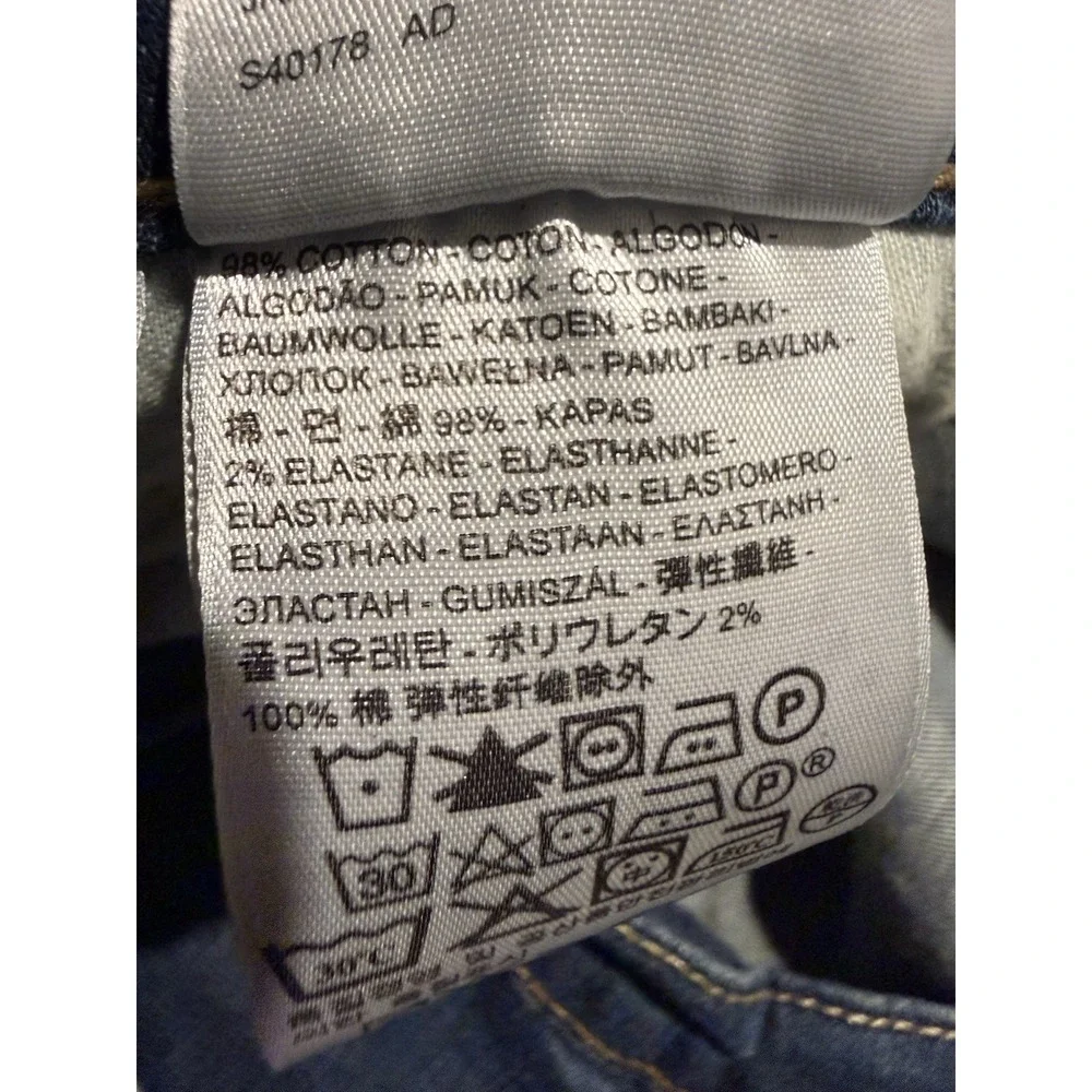Levi's 505 Regular Fit Jeans Blue Men's 36x32 Rugged Workwear Classic American